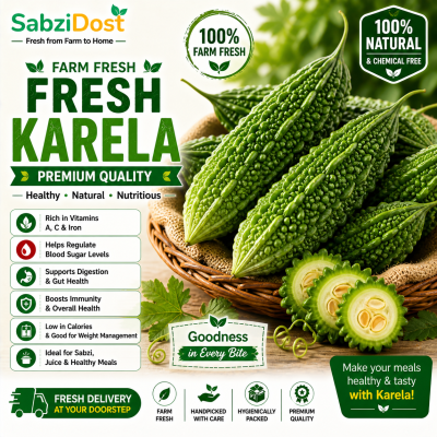 Fresh Bitter Gourd (Premium Karela)