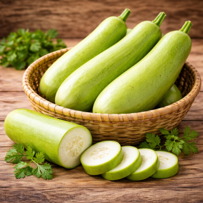 Bottle Gourd (Lauki) - Farm Fresh Tender Lauki – Premium Bottle Gourd